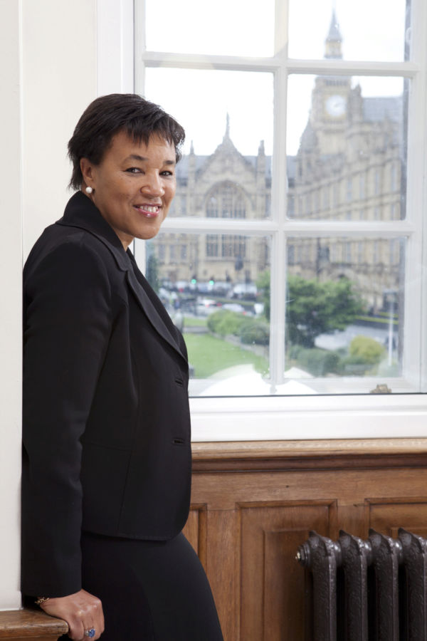 Baroness Patricia Scotland of Asthal, PC, QC in One Millbank, Westminster, London, UK - June 2012