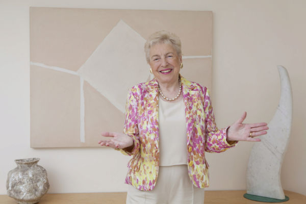 Dame Stephanie 'Steve' Shirley DBE FREng FRSA FBCS at her home in Henley-on-Thames, Oxfordshire, UK - July 2012