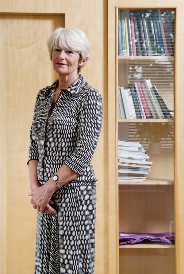 Dame Nancy Rothwell DBE DL FRS FMedSci at her office in Manchester, UK - August 2012