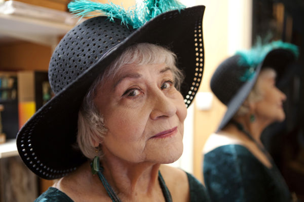 Blanche Marvin at her home in St John's Wood, London, UK - April 2013