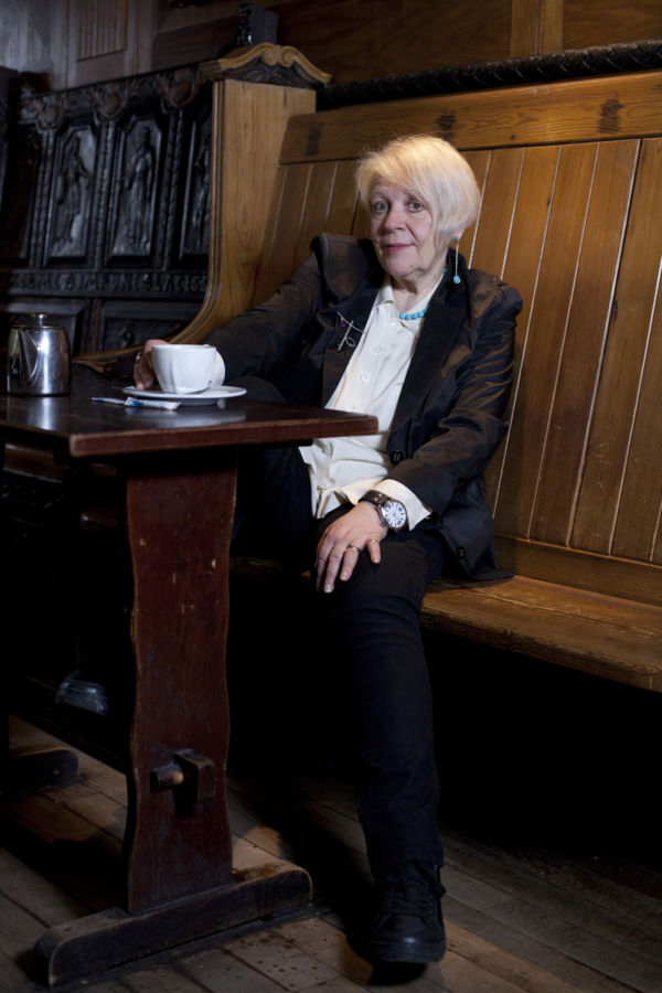 Liz Lochhead in Glasgow, Scotland, UK - May 2013