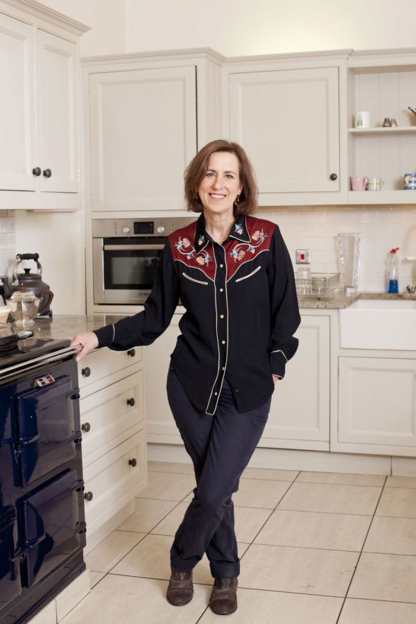 Kirsty Wark at her home in Glasgow, Scotland, UK - May 2013